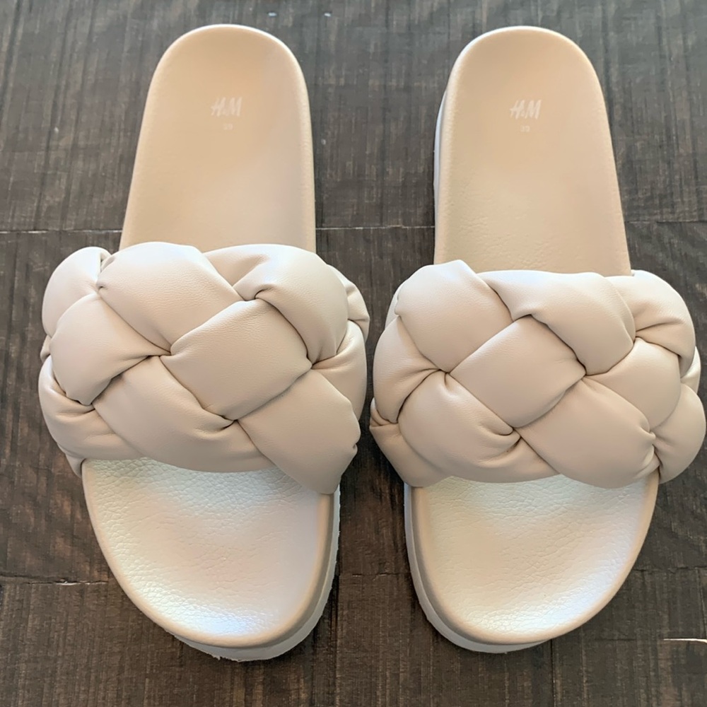 H&M Braided Sandals- Size 8